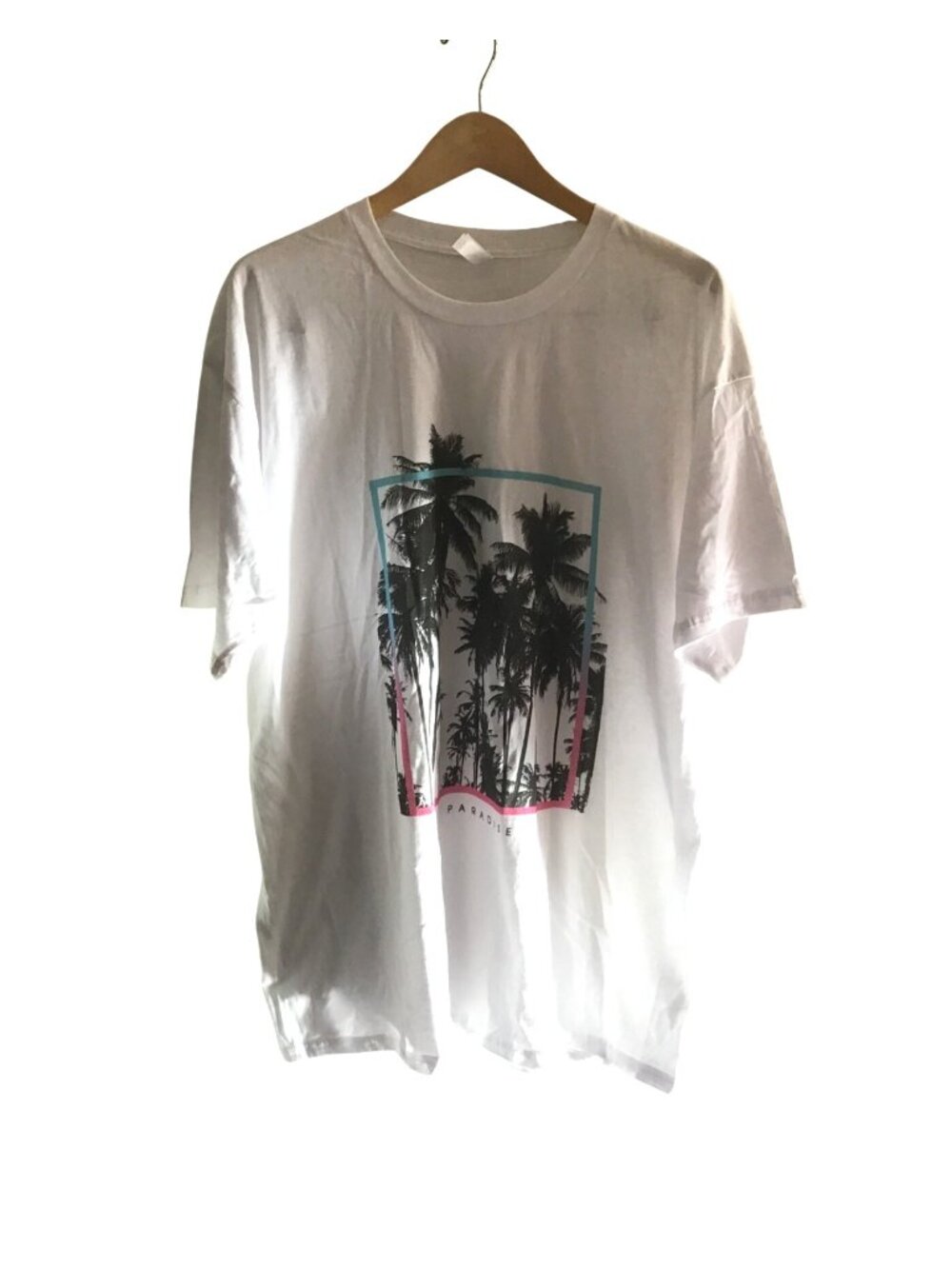 FIFTHSUN- MENS WHITE FRONT GRAPHIC CREW NECK SHORT SLEEVE T-SHIRT SIZE 2X-LARGE